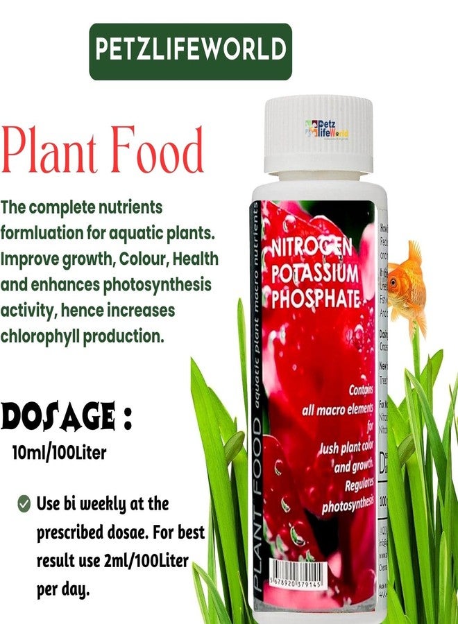 VAYINATO Aquatic Remedies (Pack of 3) Plant Health Formula-120ml & Plant Food-120ml & Phytocarb-100ml for Aquarium Planted Tank - Image 4